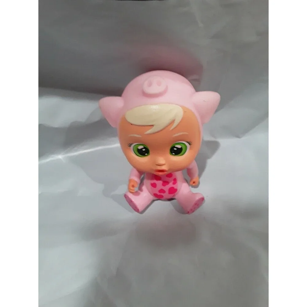 IMG Crybabies Dolls in Animal Costumes, Poseable, 5 in. , Lot of 3